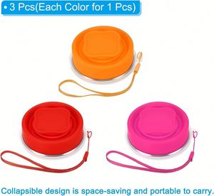 Gobelet pliable personnalisé avec logo, 6,8 oz, gobelet pliable en plastique réutilisable, gobelets de poche en silicone OEM pour le camping en plein air - Product Image 3