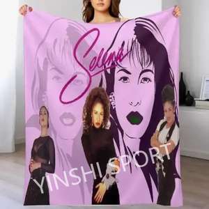 El más nuevo diseño <span class=keywords><strong>Karol</strong></span> <span class=keywords><strong>G</strong></span> Manana Sera Bonito Bichota Temporada Peso Pluma Fleece Travel Franela Throw Velveteen Felpa Manta de dibujos animados - Product Image 3