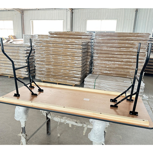 Meubles d'extérieur en métal, acier, fer, pieds <span class=keywords><strong>de</strong></span> <span class=keywords><strong>table</strong></span> pliables, pieds <span class=keywords><strong>de</strong></span> <span class=keywords><strong>table</strong></span> pliants, support <span class=keywords><strong>de</strong></span> pieds <span class=keywords><strong>de</strong></span> <span class=keywords><strong>table</strong></span> extensible - Product Image 4