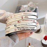 Ruban en polyester côtelé de 1,5 cm, modèle 7k642, fabrication chinoise, vente en gros, fournitures de pâtisserie, emballage pour la décoration de gâteaux, directement de l'usine