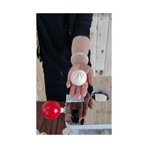 Petit pain farci à la vapeur manuel d'acier inoxydable faisant la machine Offre Spéciale le fabricant de Momo Baozi - Product Image 6