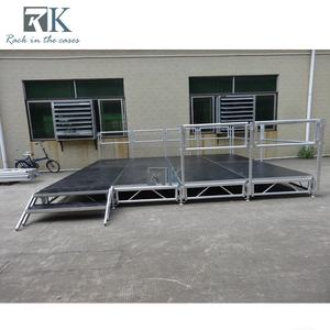 Barandillas de escenario de aluminio Etapas de rendimiento de seguridad de altura ajustable - Product Image 5