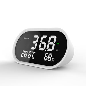 Décibel industriel de haute précision et analyseur de son numérique hygrothermographe pour la détection du bruit - Product Image 1