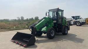 Mini Verreiker 4X4 Wiel Aandrijving Telescopische Boom Lader Compact Bouwmachines Verreiker Heftruck - Product Image 3