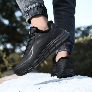 Zapatos Casuales de Cuero Negro para Hombre, Talla Grande, Ligeros, Antideslizantes, con Suela Suave, Versátiles para el Trabajo y Correr - Product Image 5