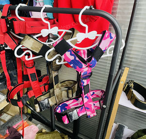 Strapazierfähiges, Großes Taktisches Hundehalsband, 5 cm Breit, für Bullige Hunderassen, mit Griff, aus Nylon, mit Individuellem Logo-Druck, Kampfstil, Hundehalsband, Leine, Geschirr - Product Image 5