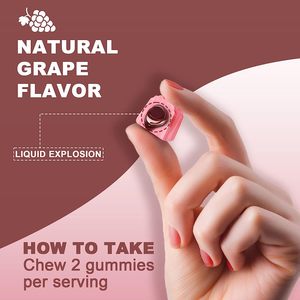 Suplemen Kolagen OEM Kolagen Laut dalam Bentuk Permen Jeli dengan Biotin dan Vitamin C Mendukung Kuku Lebih Kuat Kulit Awet Muda Permen Jeli Kolagen - Product Image 2