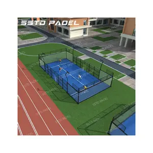 शंगेशी स्पोर्ट्स पैडल टेनिस कोर्ट की खेल अदालत कंपनी पैडल टेनिस एकल पैनोरामिक पैडल कोर्ट आपूर्तिकर्ता