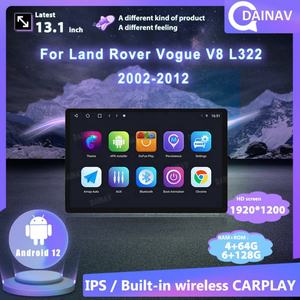 Radio para Auto Android 12 de 13.1 Pulgadas para Land Rover Vogue V8 L322 2002-2012, Pantalla Táctil, Reproductor Multimedia, GPS, Navegación, 128G - Product Image 4