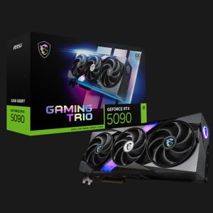 2025 plus récent MSI GeForce RTX 5090 32G GAMING TRIO OC pour GPU PC de jeu - Product Image 1