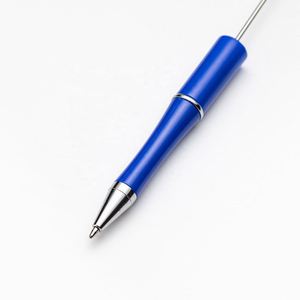 DIY Beaded Retractable Badge Reel Pen | Custom Bead <b>Pull</b> Pen | Promotional Gift - Product Image 2