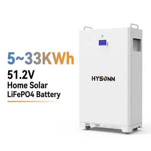 Sistema de Almacenamiento de Energía Doméstico Hysonn de 25kwh, Paquete de Baterías LiFePO4 Apilables de 51.2v - Product Image 1