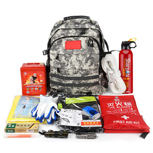 Kit de Rescate de Emergencia, Mochila de Camuflaje, Extintor de Incendios, Equipo de Primeros Auxilios, Equipo de Supervivencia, Equipo de Seguridad Portátil para Exteriores - Product Image 1