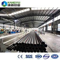 Tuyau en PE souple résistant à la corrosion de qualité industrielle PN16 63-315 mm, tuyau de forage de puits, tube en plastique épaissi