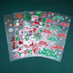 Bolsa <span class=keywords><strong>de</strong></span> plástico transparente <span class=keywords><strong>de</strong></span> <span class=keywords><strong>celofán</strong></span>, decoración para fiesta <span class=keywords><strong>de</strong></span> Feliz Navidad, Santa, paquete <span class=keywords><strong>de</strong></span> 50 Uds. - Product Image 3