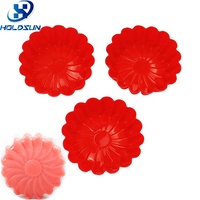 Moule à savon en silicone de qualité alimentaire en forme de chrysanthème, couleur personnalisée, écologique, pour gâteaux et fondants DIY, outils de pâtisserie faits à la main