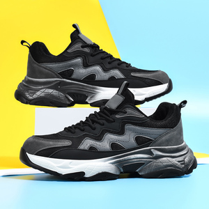 Zapatillas Deportivas Casuales de Hombre, de Caña Alta, con Parte Superior de Microfibra, Suela de Goma PU, Impermeables y Transpirables para Caminar en Verano - Product Image 1