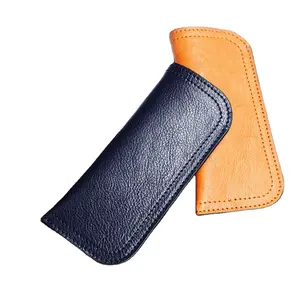 Customize various Genuine Leather Sunglasses Case, PU Leather Eyeglass Case, Glasses Case Pouch Bag