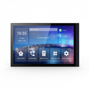 Videoportero Android POE de 10 Pulgadas, Panel Táctil IPS Interior, Seguridad Inteligente para el <span class=keywords><strong>Hogar</strong></span> con Tuya para Apartamentos y Oficinas, Integración Inteligente - Product Image 1