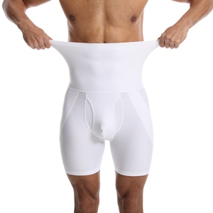 Custom Mens Fajas Control de barriga Fajas Body Shaper Shorts Compresión <span class=keywords><strong>Boxer</strong></span> Envío de la gota - Product Image 2