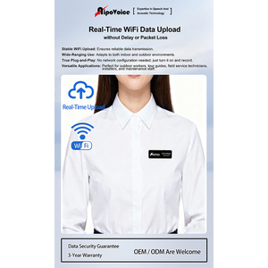 Bán chạy nhất cao đòi hỏi nơi làm việc Wifi ghi âm huy hiệu âm thanh với thời gian chạy 12h mở rộng - Product Image 4