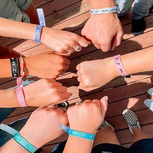 Braccialetti in Poliestere Ecologici Personalizzabili Multicolore <span class=keywords><strong>per</strong></span> <span class=keywords><strong>Giovani</strong></span> Cristiani come Regalo Promozionale - Product Image 4