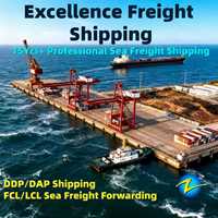 Coût des services de transport et de logistique de la société de transport maritime internationale pour les importations et les exportations vers l'Inde