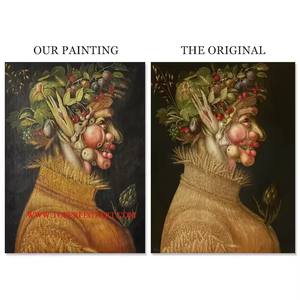Museo qualità fatto a mano Arcimboldo quattro stagioni famosa riproduzione dipinti ad olio cina - Product Image 2