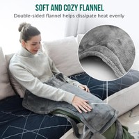 Coussin chauffant électrique personnalisé pour soulager les douleurs dorsales, thérapie par compresse chaude, coussin de massage pour le cou, les épaules, le dos, chauffe-corps, châle chauffant
