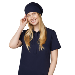 Gorro de enfermera Bouffant de tela tejida Premium Comfort YH para profesionales médicos banda elástica ajustable transpirable para cirugía - Product Image 4