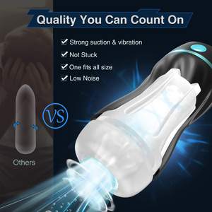 Bolso Pussy Adulto Brinquedos Masculino Stroker Penis Pump Sucking Vibrating Powerful Automatic Masculino Masturbator Sex Toys for Men Training - Product Image 5