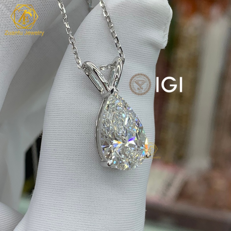 2 Carat Lab Grown Diamond Pendant