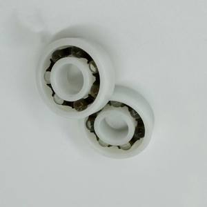 6000ไนลอนกรงแก้วบอลพลาสติก POM ร่องลึกลูกปืน<span class=keywords><strong>10x26x8</strong></span>มมความเร็วในการหมุนสูงที่มีความแข็งสูงกรงพลาสติก - Product Image 2