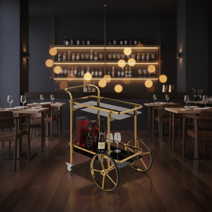 <span class=keywords><strong>Carrello</strong></span> <span class=keywords><strong>Moderno</strong></span> in Acciaio Multiuso per <span class=keywords><strong>Bar</strong></span>, Dessert, Caramelle e Vino, per Hotel e Ristoranti, <span class=keywords><strong>Carrello</strong></span> di Servizio Durevole a 4 Ruote Disponibile - Product Image 4