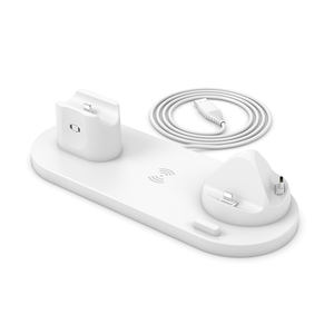 Nuevos Productos, Estación de Carga Inalámbrica 4 en 1 para Apple Watch, para <span class=keywords><strong>AirPods</strong></span> <span class=keywords><strong>Pro</strong></span>, Cargador Inalámbrico para Teléfono, para ISO, <span class=keywords><strong>Android</strong></span>, Tipo C - Product Image 4