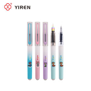 Penna Stilografica YIREN con Colori Vivaci <span class=keywords><strong>e</strong></span> Sfumati, Design Kawaii a Forma di Animale, Cancellabile, Regalo per la Scuola - Product Image 1
