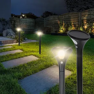 Luminária led de 600w para parede com sensor de movimento, para áreas externas, para segurança do jardim, para rua, luzes solares, para jardim