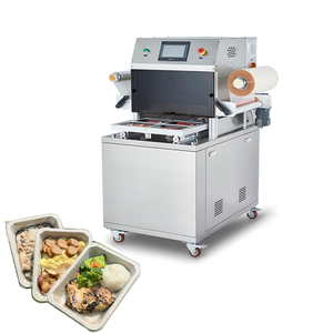 Máquina de Sellado al Vacío Industrial VSP con Bandejas de Carne de Caña de Azúcar Personalizadas Libres de PFAS - Product Image 1