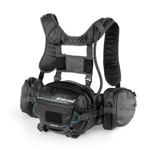 Utility Tool Drop <span class=keywords><strong>Holster</strong></span> Molle Bag Vest Borst Rig Tactische Waterdichte Borst Motorfiets Vest Tas - Product Image 6