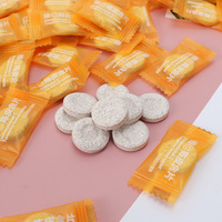 Bonbons à croquer OEM sous marque privée, saveur menthe, sel marin, vitamine C et écorce de mandarine, pour améliorer la mémoire et favoriser le sommeil, collation pour les clients