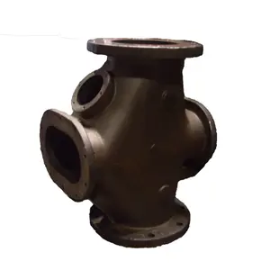 Customization Resin Sand Casting Process Large Cast Iron Valve Body