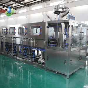 Ligne de production automatique de machines de lavage et de remplissage de bouteilles d'<span class=keywords><strong>eau</strong></span> pure de 20 litres, 5 gallons, 18,9 L, 150BPH, 300BPH, 600BPH - Product Image 6