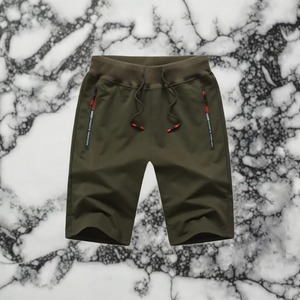 Men's Summer Sports Shorts Canvas Waterproof Breathable 100% Cotton Eco-Friendly Capris Quick Drying Oversized Plus Size Loose - Product Image 1