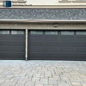 Vente en gros 10X7 16X8 Aluminium Panneau sandwich automatique épaisseur 40mm <span class=keywords><strong>Porte</strong></span> de <span class=keywords><strong>garage</strong></span> - Product Image 4