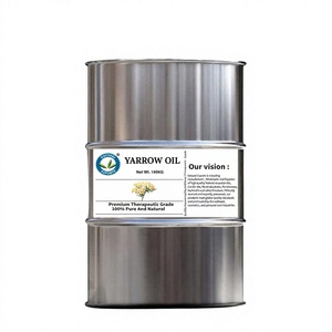 Natural Yarrow (Achillea Millefolium) Essential Oil 1KG Steam Distilled <b>Flower</b> Oil- For Herbal Formulations - Bulk Export Supply - Product Image 4