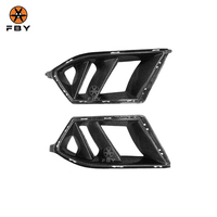 Conduits à double ailette en fibre de carbone de style R44 de haute qualité pour BMW G80 M3 G82 M4 Kit de carrosserie de conduit avant