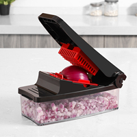Draagbare Metalen Keuken Accessoires Mandoline Snijmachine Ui Dicer Voedsel Chopper Friet & Aardappel Groentesnijder