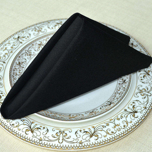 Servilletas de tela satinada reutilizables hechas a mano Servilletas decorativas de mesa rústica Acabado de óxido natural Durable Desechable Uso doméstico en aviones - Product Image 2