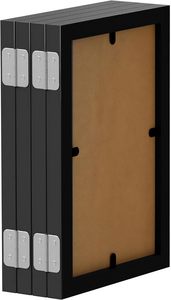 HuaJia Ensemble <span class=keywords><strong>de</strong></span> 4 tableaux pliants 4x6 en bois, écologiques, durables, à charnières, design rustique, pour <span class=keywords><strong>collage</strong></span> familial - Product Image 4