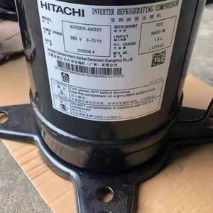คอมเพรสเซอร์แบบสโครลฮิตาชิ รุ่น 401DHV-64D2Y อินเวอร์เตอร์ สำหรับงานอุตสาหกรรมทำความเย็น - Product Image 2
